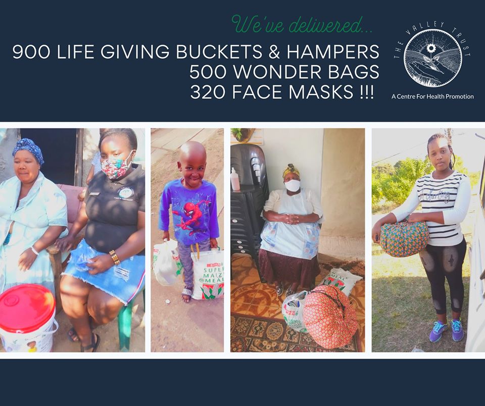900 Life Giving Buckets & Hampers